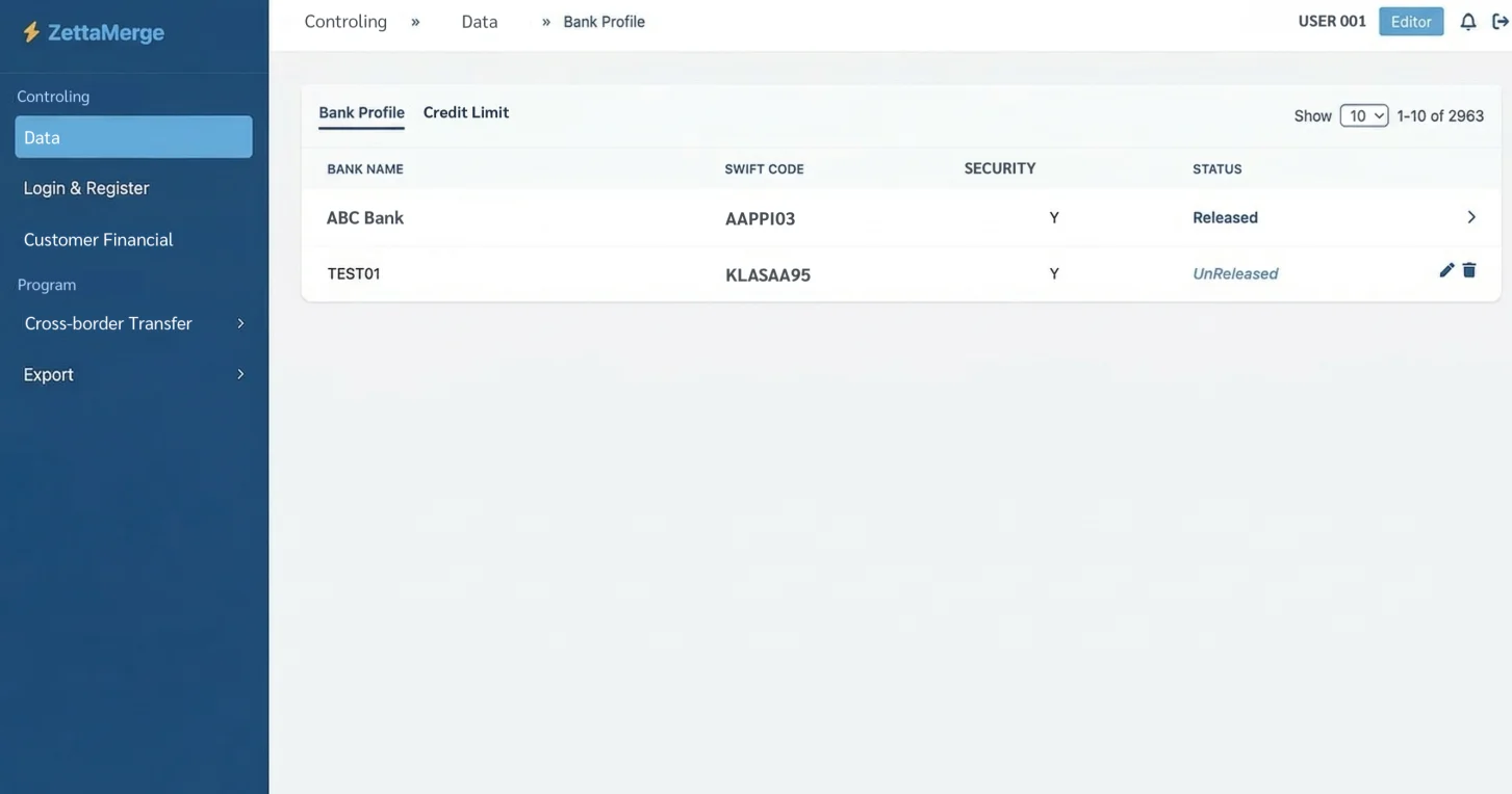 Trade Finance System Revamp
