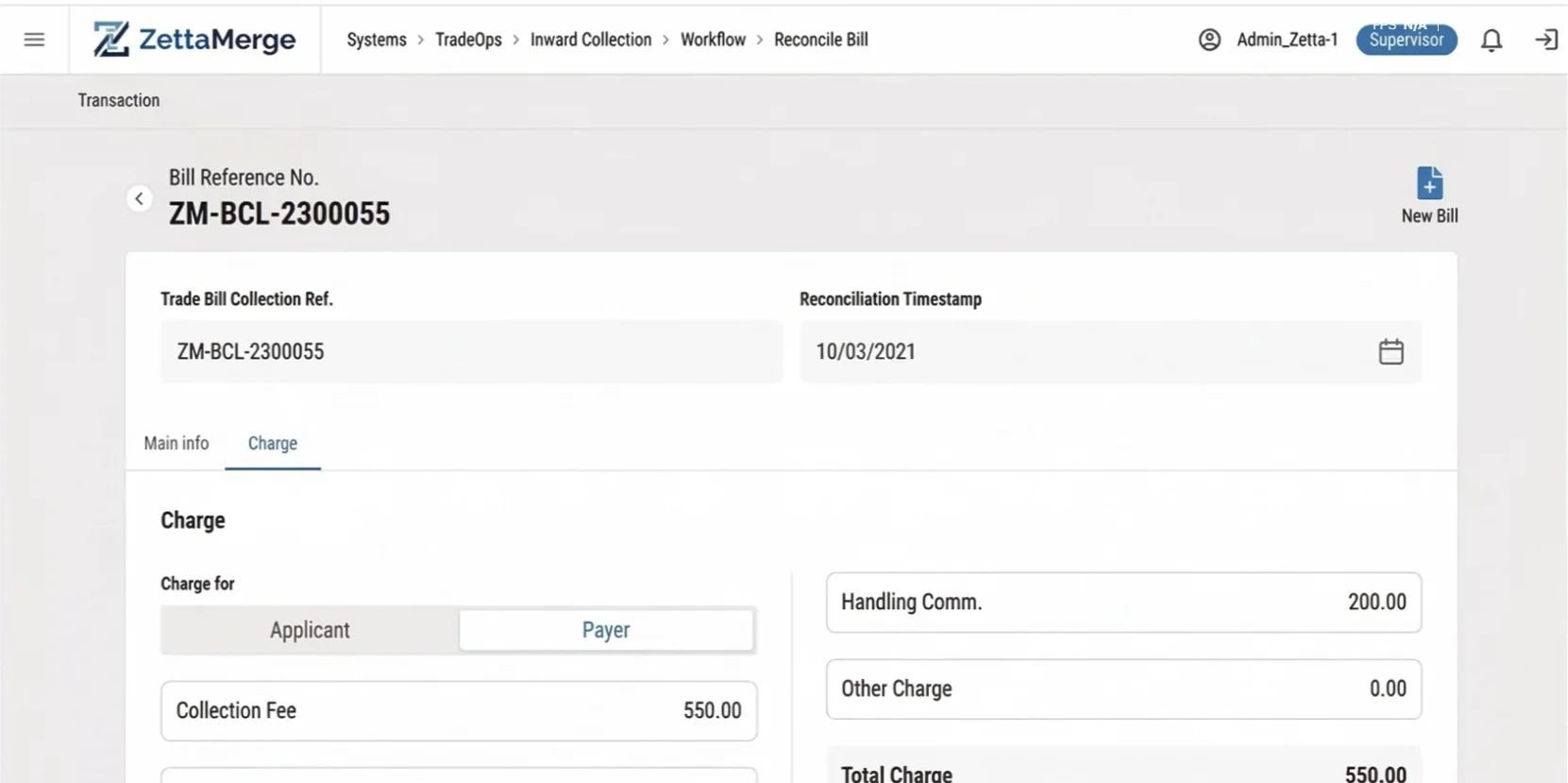Revamped Trade Finance Dashboard